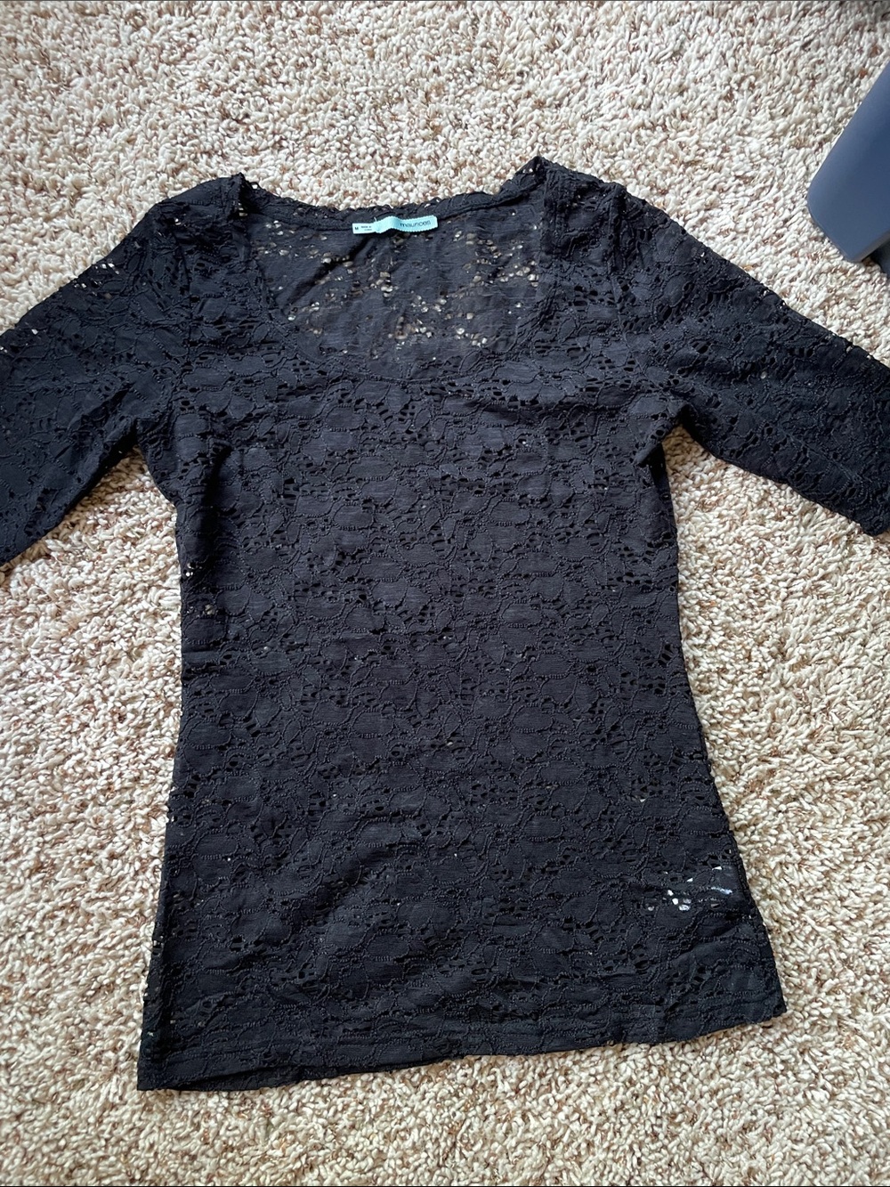 Maurices Black Lace Women’s Top